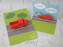 Stampin' Up! RIDE WITH ME Stamps & TRUCK RIDE Dies. Cool Set? . #2