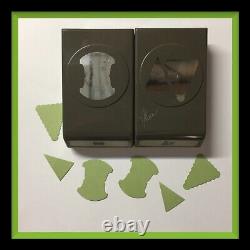 Stampin' Up! ROUND TAB PUNCH & PETITE PENNANTS Lock-Down Style Punch set