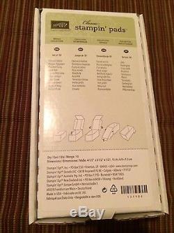 Stampin Up Regals Collection Classic Stamp Pad Set of 10 NEW