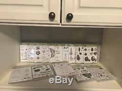 Stampin' Up! Retired And Miscellaneous Greetings Stamp Sets Large Lot