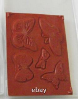 Stampin Up Retired Best Of Butterflies (5) Stamps New Scrapbooking Cardmaking