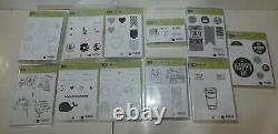 Stampin Up Retired Lot of 11 Sets