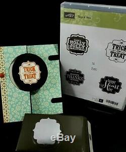 Stampin Up Retired Punches WITH Coordinating Stamps Your Choice