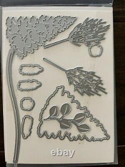 Stampin Up Retired Winter Woods Stamp Set & In the Woods Dies Christmas, Trees