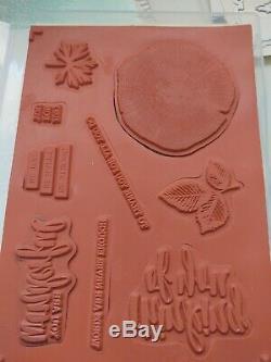 Stampin Up Rooted In Nature 1&2 Stamp sets & Nature's Roots Framelits Dies gifts