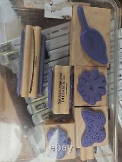 Stampin Up Rubber Stamp Sets (69 Sets) New / Used Most Complete