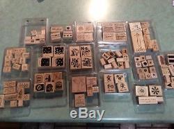 Stampin' Up Rubber Stamp Sets, NEW IN PACKAGES, Lot Of 34 Packages, Crafts