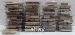 Stampin' Up! Rubber Stamps HUGE LOT 36 COMPLETE SETS MIXED HOLIDAYS FLOWERS #11