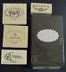 Stampin Up SCALLOP OVAL PUNCH & Retired OVAL ALL matching stamp set lot SU