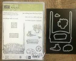 Stampin Up SITTING HERE stamp set & LOVING COUPLE DIE & DIES BY DAVE SET cat dog