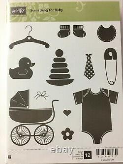 Stampin' Up! SOMETHING FOR BABY & MADE WITH LOVE Stamp Sets & BABY'S FIRST Dies
