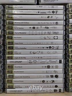 Stampin Up Set Lot of 114 All Complete, Some Unused, Some With Framelits/Dies