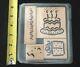 Stampin' Up Set of 4 Stamps Bold Birthday 1995 Rubber Stamps Mounted Clamshell