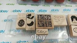 Stampin Up Sets Lot 100 Some Never Used