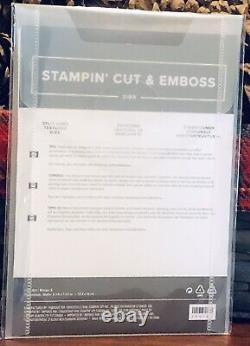 Stampin Up Split Card Textures Dies New Sold Out
