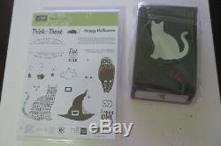 Stampin Up! Spooky Cat Stamp Set and PUNCH RETIRED