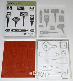 Stampin Up! Stake Your Claim Set of 10 Stamps NEW