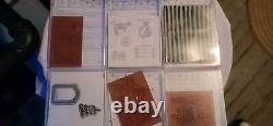 Stampin' Up Stamp Bundle Sets Retired/Current Rubber Stamp Lot Of 11