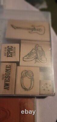 Stampin' Up Stamp Bundle Sets Retired/Current Rubber Stamp Lot Of 11