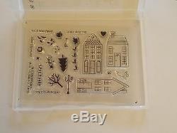 Stampin' Up! Stamp Set -HOLIDAY HOME retired