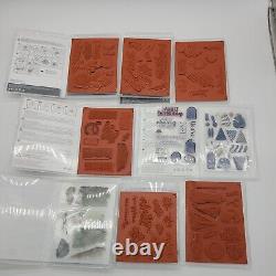 Stampin' Up Stamp Set Lot Cool Treats Tropical Chic Sailing Home Timeless Garden