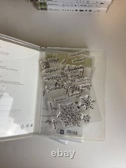 Stampin Up Stamp Set Lot of 69 All Complete, Some New Free Shipping