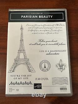Stampin Up Stamp Set Parisian Beauty & Parisian Dies Framelit Bundle