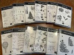 Stampin' Up Stamp Sets Collection 23 New & 11 Used