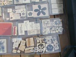Stampin Up Stamp Sets (Huge Collection) Over 85 sets plus Ink & Accessories