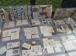 Stampin Up Stamp Sets (Huge Collection) Over 85 sets plus Ink & Accessories