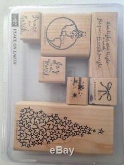 Stampin' Up! Stamp Sets Lot Of 10 Holiday Hedgehogs Sampler Gift Tags Flowers