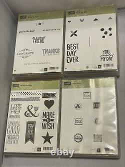 Stampin Up Stamp Sets Lot Of 14- Ciao Baby, Arts & Crafts, Symbols Misc Bundle