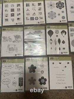 Stampin Up Stamp Sets, Lot Of 29, All Sets Are Complete