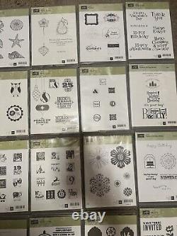 Stampin Up Stamp Sets, Lot Of 29, All Sets Are Complete