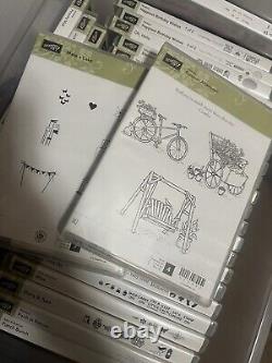 Stampin Up Stamp Sets, Lot Of 29, All Sets Are Complete