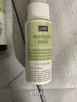 Stampin Up Stamp Sets Lot Of 40 Plus 14 Ink Pads Refills And More