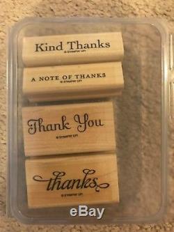 Stampin Up Stamp Sets, Lot Of 40, Rubber Wood-mounted, Approx 200 stamps