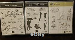 Stampin' Up! Stamp Sets Lot! Some never used but had been opened