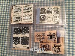 Stampin' Up Stamp Sets - Lot of 16 sets