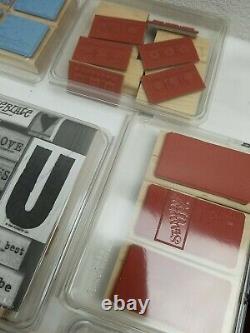 Stampin Up Stamp Sets, Vintage 27 Individual Boxes
