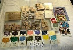 Stampin Up! Stamp sets & Inks -86 Stamps & 17 Different Ink Pads