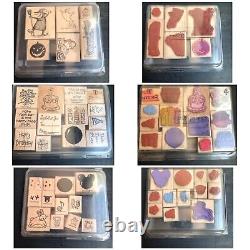 Stampin Up Stamps 20 Various Sets Early 1998-2000's