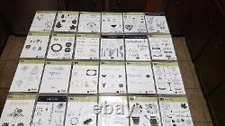 Stampin Up! Stamps Large Lot Cling Stamps & Photopolymer Stamps 39 sets embossed