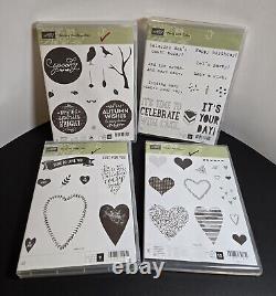 Stampin Up Stamps Set Lot Of 22 Brand NEW