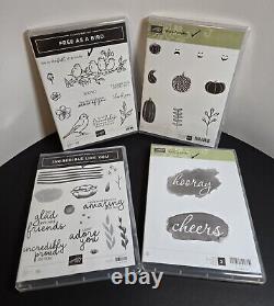 Stampin Up Stamps Set Lot Of 22 Brand NEW