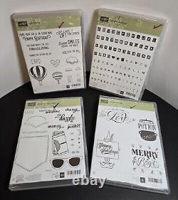 Stampin Up Stamps Set Lot Of 22 Brand NEW