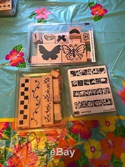 Stampin Up! Stamps Sets Lot Of 15