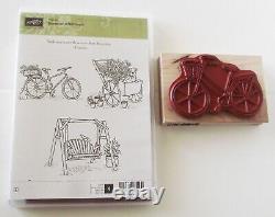 Stampin Up Summer Afternoon Hostess Riding Pretty Wood Stamp Scrapbooking Cards
