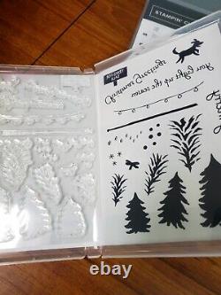 Stampin Up TREE LOT DIES & Trees for Sale stamp set NEW
