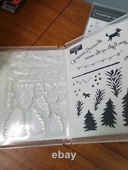 Stampin Up TREE LOT DIES & Trees for Sale stamp set NEW